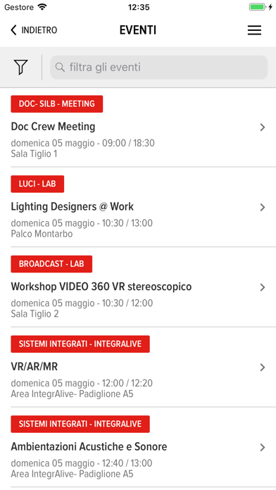 Screenshot #3 pour MIR - Music Inside Rimini