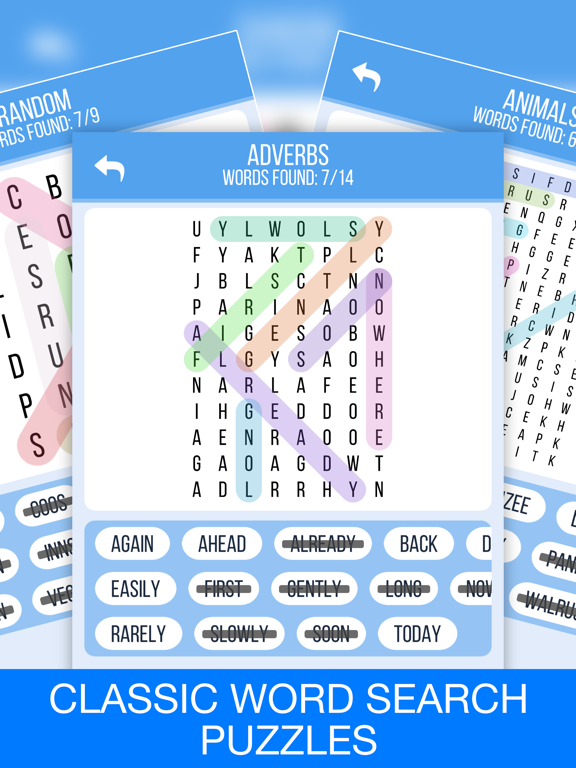 Screenshot #4 pour Word Search Puzzles Collection