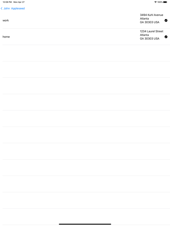 Screenshot #5 pour ForwardContact