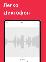 Диктофон - запись голоса + айпад изображения 2