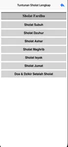 Tuntunan Sholat Lengkap screenshot #2 for iPhone