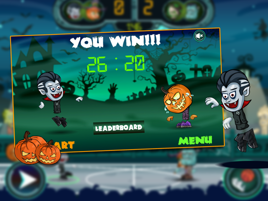 Screenshot #5 pour Basketball Legends Halloween