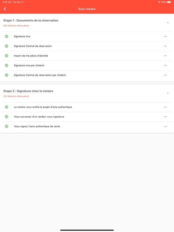 Screenshot #5 pour Fiducim - Suivi de mon projet