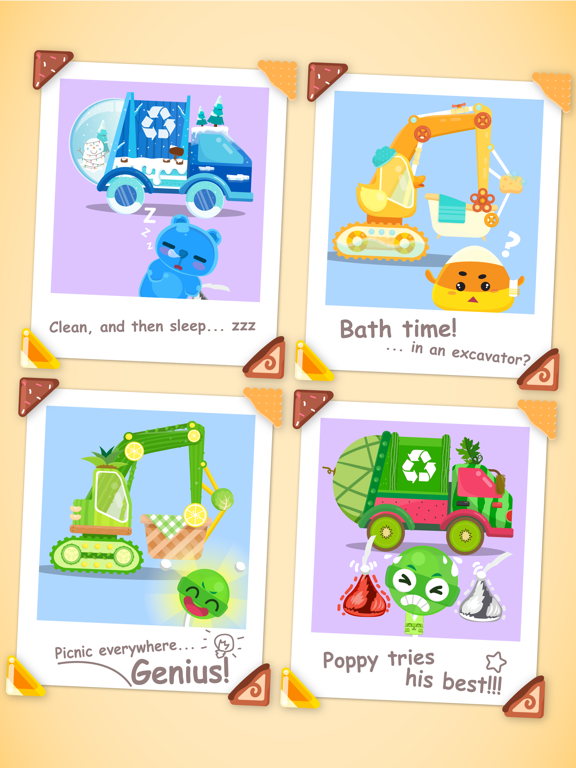 CandyBots Cars & Trucks Junior iPad screenshot