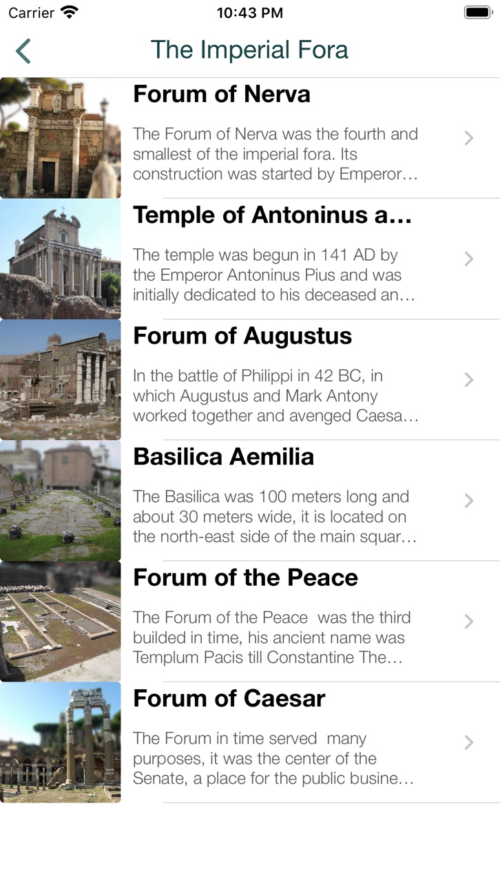 iPhone screenshot