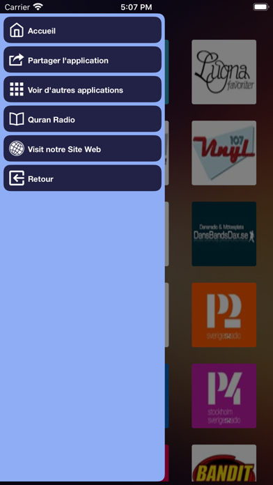 Screenshot #3 pour Swedish radio stations
