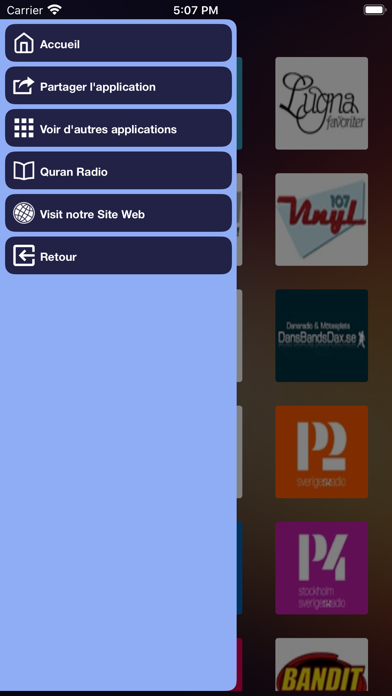 Swedish radio stations screenshot 3