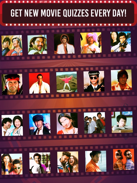 Guess the Bollywood Movie Quiz iPad screenshot