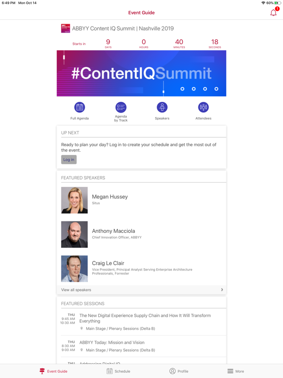 ABBYY Content IQ Summit screenshot 3