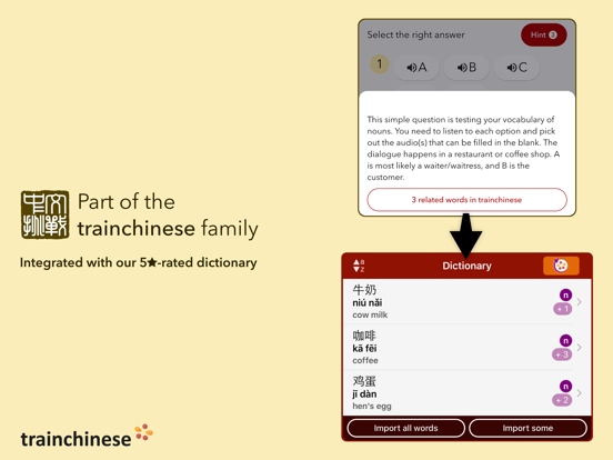 Chinese Challenges iPad screenshot 4 - Education app