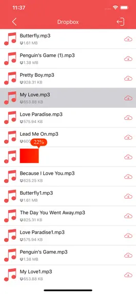 Game screenshot Cloud Music-Songs Player apk
