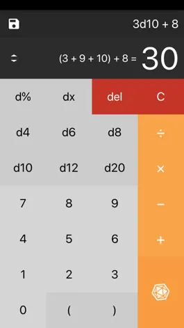 Game screenshot d20 Calculator mod apk