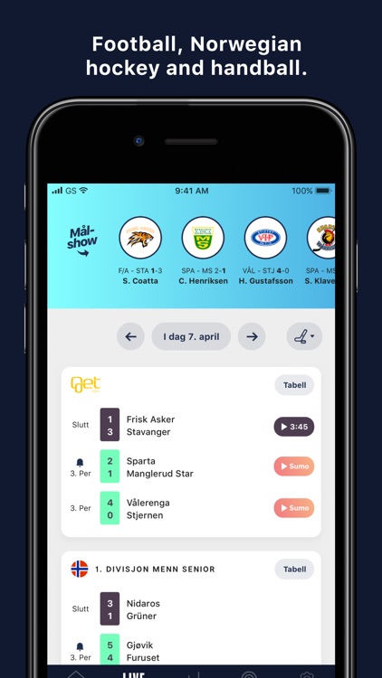 TV 2 Sporten for iPhone