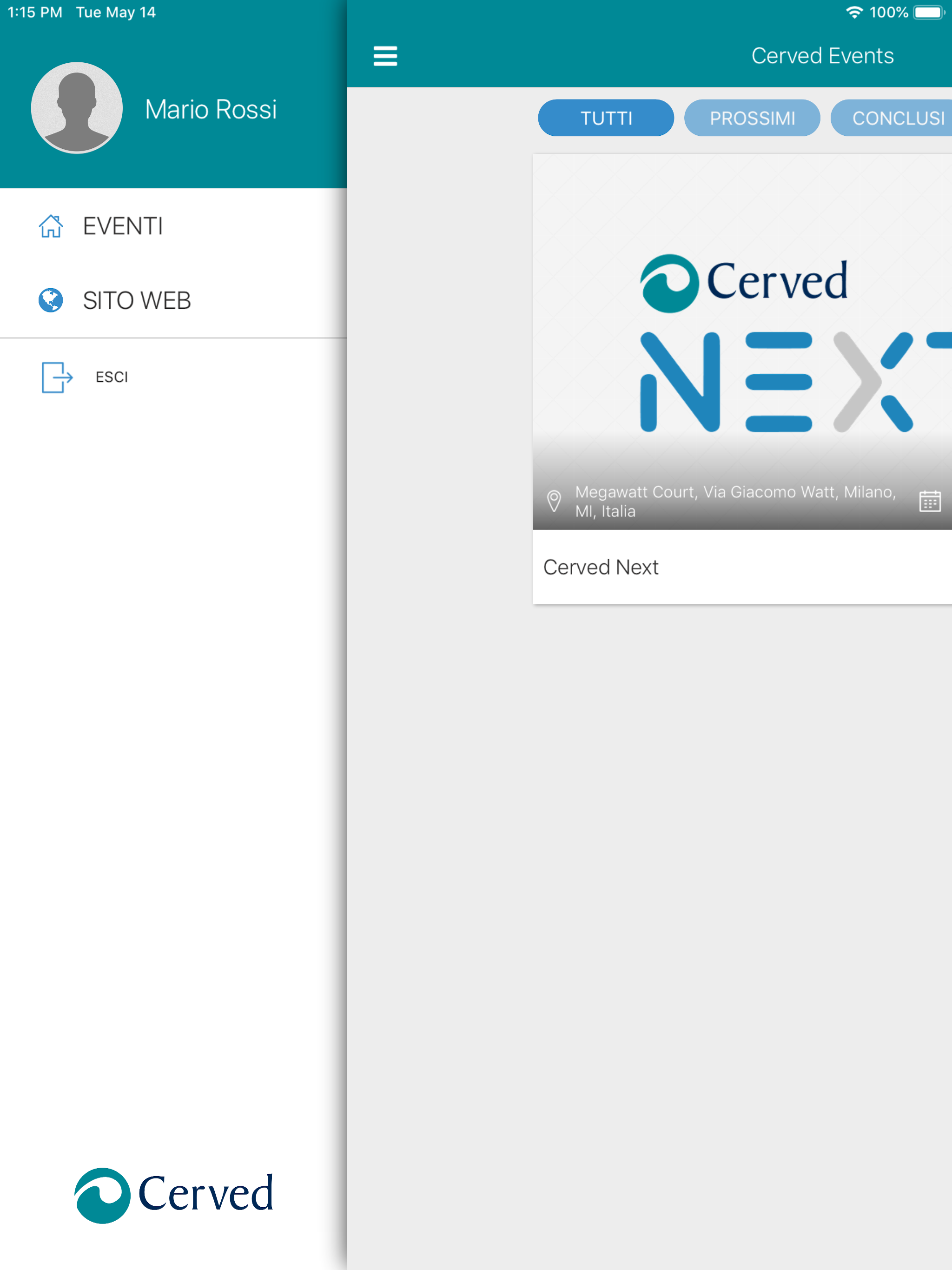Cerved Events screenshot 5