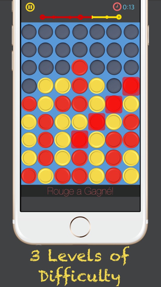 #2. Four in Line - Classic Game (iOS) Podle: WALABOK LLC