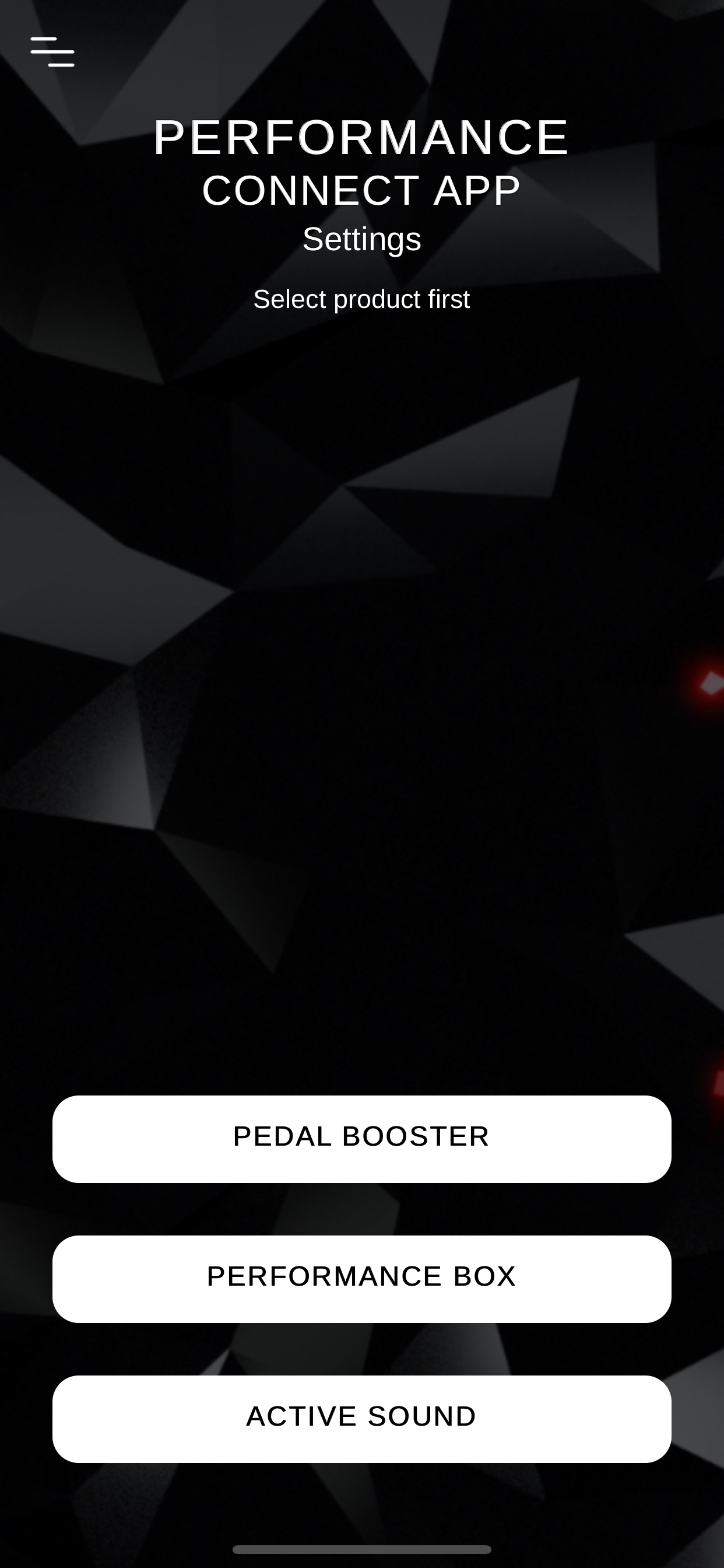 PERFORMANCE CONNECT APP