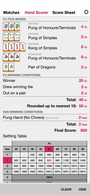 Mahjong Helper & Calculator(圖2)-速報App