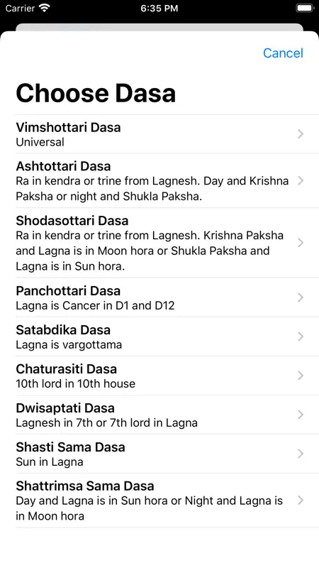 Jyotish Computer screenshot 4 of 5