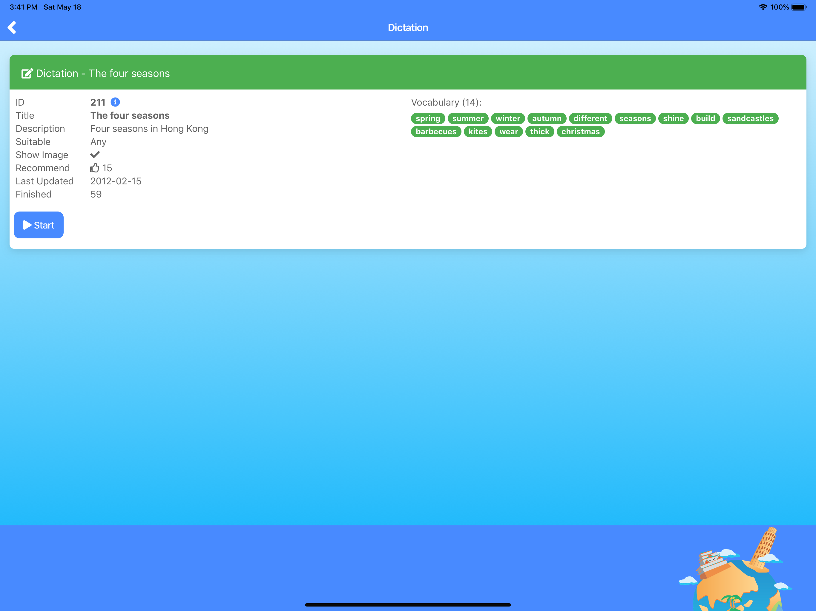 FunFunSpell English Dictation screenshot 14
