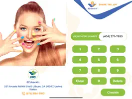 Game screenshot EZ Salon Checkin apk
