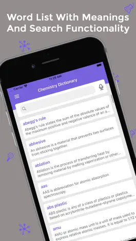 Game screenshot Chemistry Dictionary : Offline hack