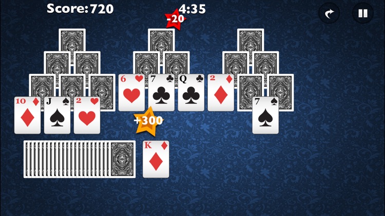 Solitaire Tri-Peaks Go