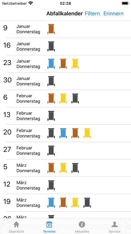 Abfallkalender Schwerin