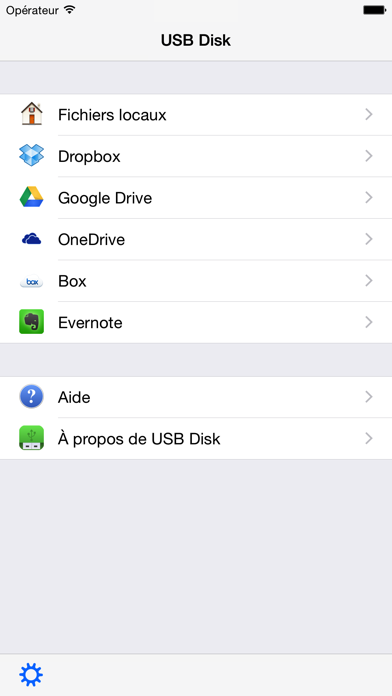 Screenshot #1 pour USB Disk SE - Explorateur