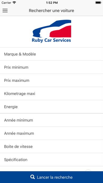 Screenshot #3 pour Ruby Car Services