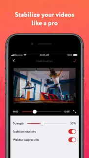 deshake - video stabilization iphone screenshot 2