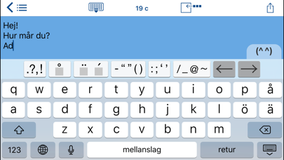 Easy Mailer Swedish Keyboardのおすすめ画像2