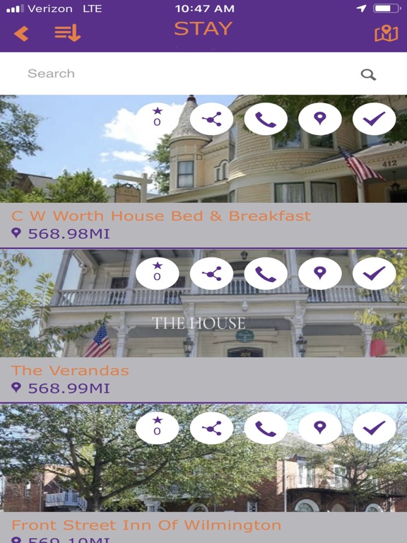 Wilmington NC iPad screenshot 4 - Travel app