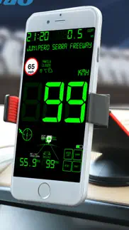 speedmeter mph digital display iphone screenshot 2