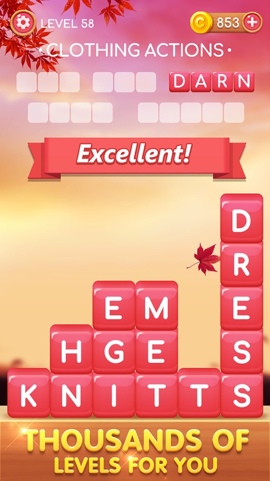 #4. Word Swipe Puzzle (iOS) 由: Talefun