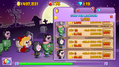 Screenshot #2 pour My Monsters Army