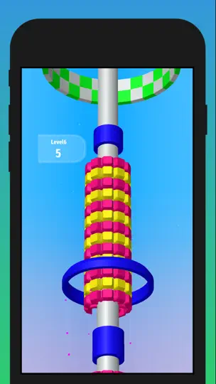 Slice On Pipe 3D iPhone Screenshot 2
