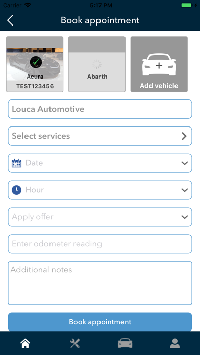 Louca Automotive Screenshot