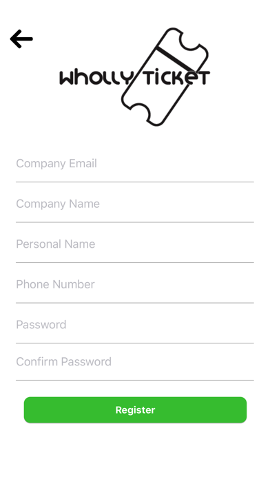 Wholly Ticket Screenshot
