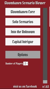 Gloomhaven Scenario Viewer screenshot