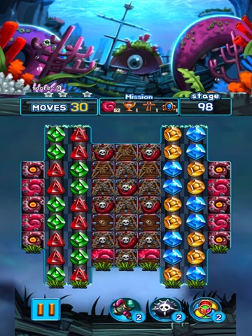 Jewel Kraken: Match3 puzzleのおすすめ画像2