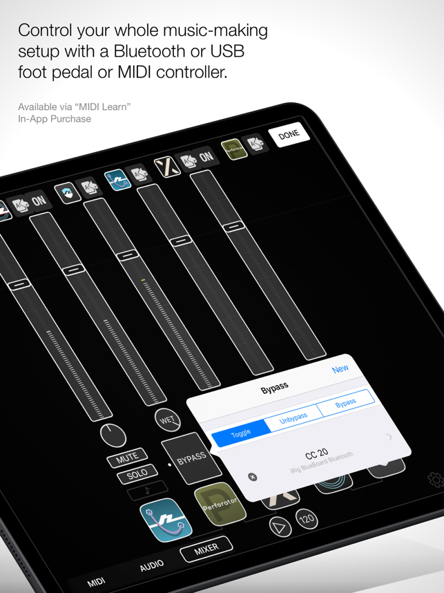 ‎Audiobus: Mixer for music apps Screenshot