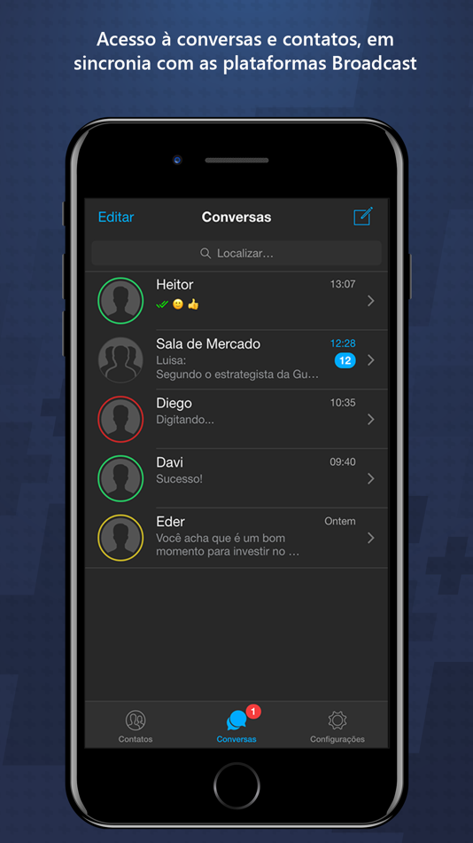 #4. Broadcast Chat (iOS) 由: Agencia Estado Ltda.