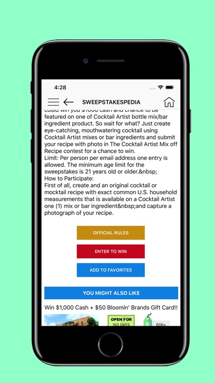 SweepstakesPedia screenshot-4