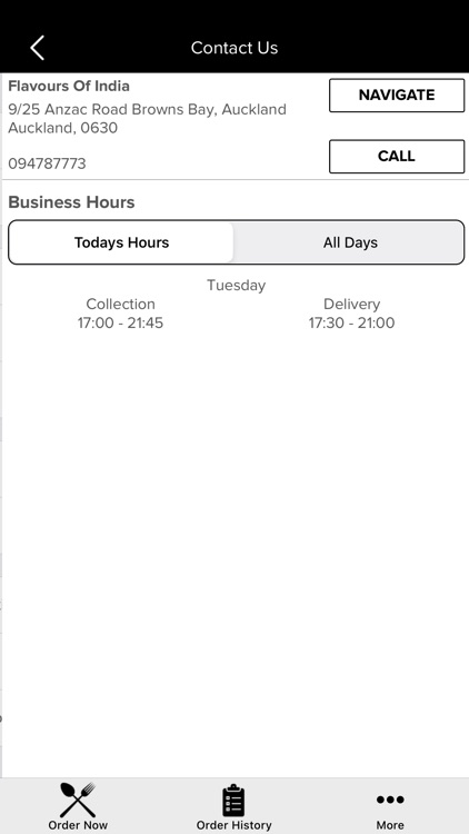 Flavours Of India - Auckland. screenshot-3