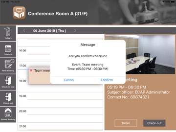 eRoomManager app screenshot 3