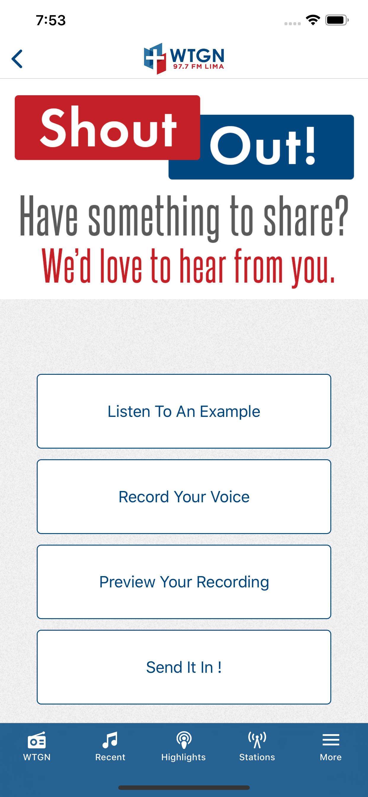 WTGN RADIO screenshot 5