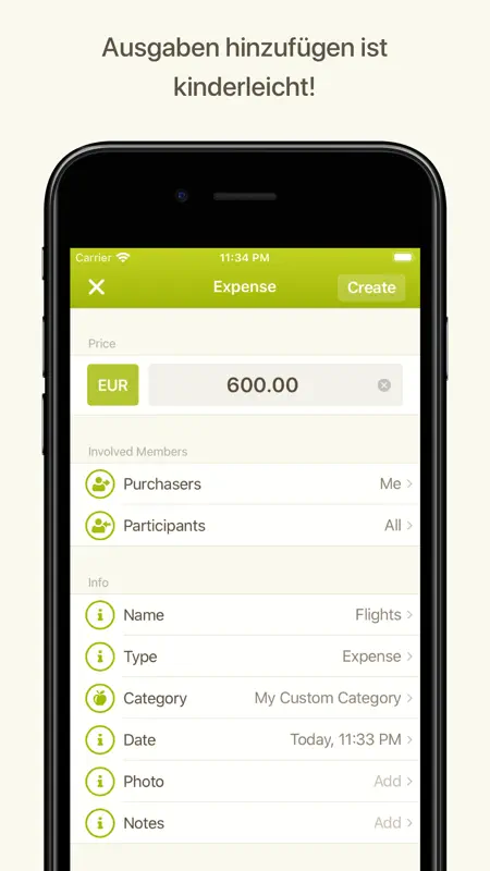 Splittr - Ausgaben teilen screenshot 5 of 5