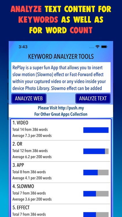 Keyword Analyzer Tools