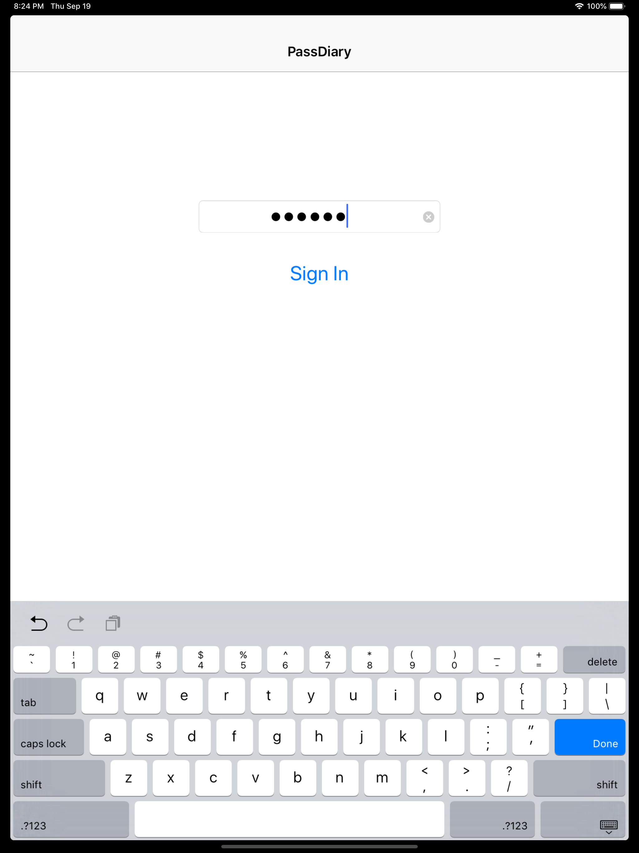 PassDiary Password Manager