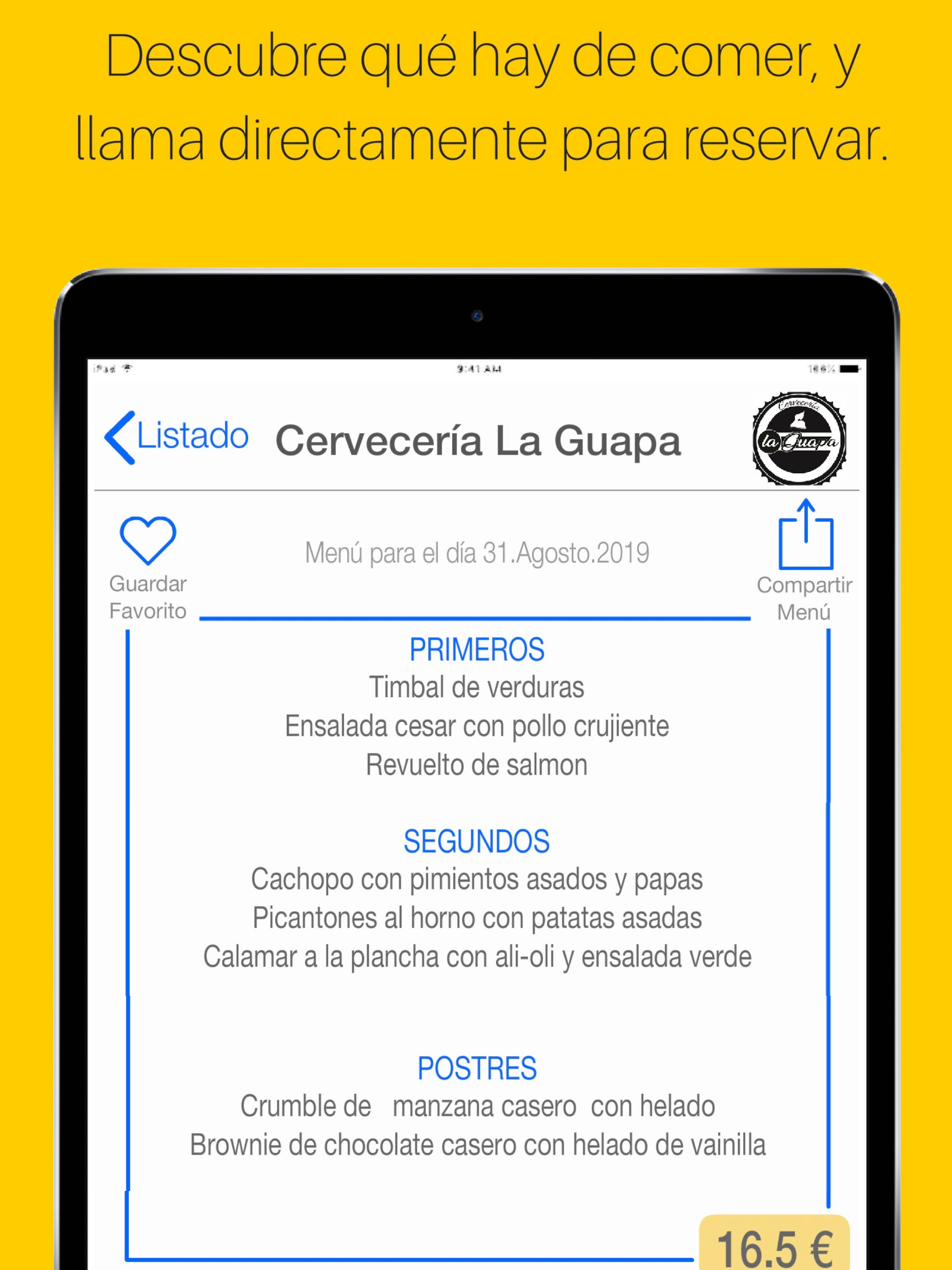 TuMenúEn screenshot 7